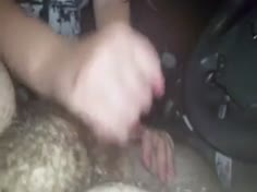 Car Blowjob Ends with Mouthful for Cute British Teen